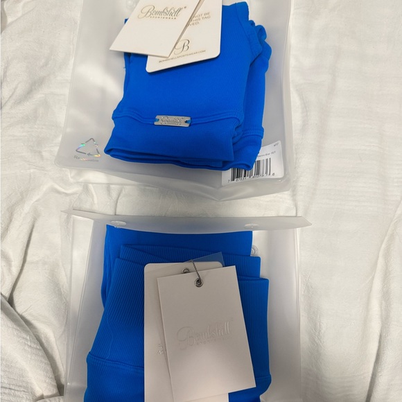 Bombshell Sportswear Pants - Bombshell Sportswear Inspired seamless snap bra & leggings -NWT